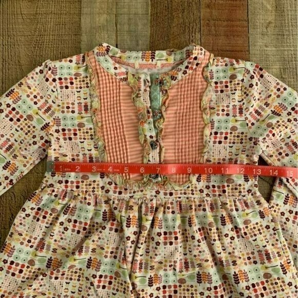 Matilda Jane cornelia libby girls long sleeve ruffle top - Picture 2 of 9